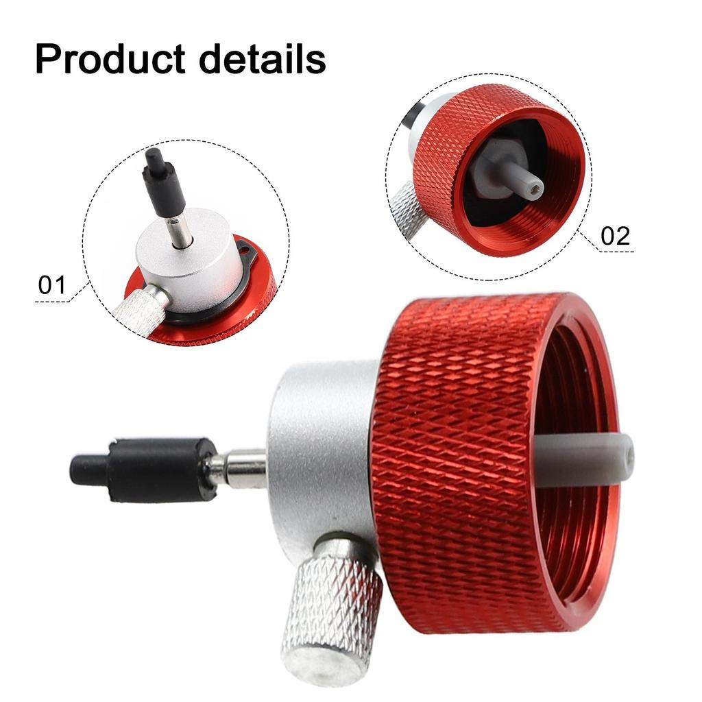 For Green Gas Adapter Pistol Propane Refill Accessory Filling Accessories Brand new High quality Practical Useful