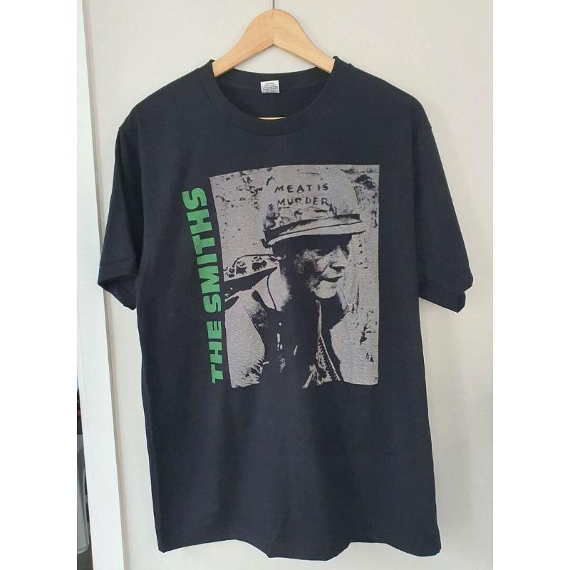 Retro Smith Band Tshirt Retro Band Tshirt Summer New Unisex Casual Cotton Tshirt