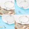 Summer Charms Copper Luminous Ocean Series Pendants Crab Whale Charms Beads Fit Original Bracelet Fine Diy Jewelry