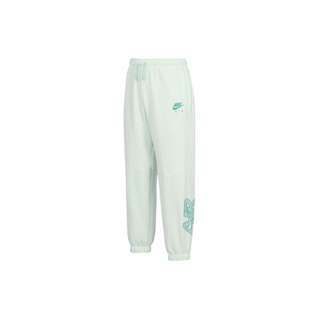 Nike Nsw Air Fleece Pants Casual Knit Cuffed Sportswear Women Bottoms Green DM6062-394