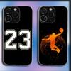 Спортивный Баскетбольный 23 Чехол для Телефона Для iPhone 16,15,14,13,12,11 Plus,Pro,Max,XR,XS,X,Plus,SE,Mini Прозрачный Мягкий Чехол