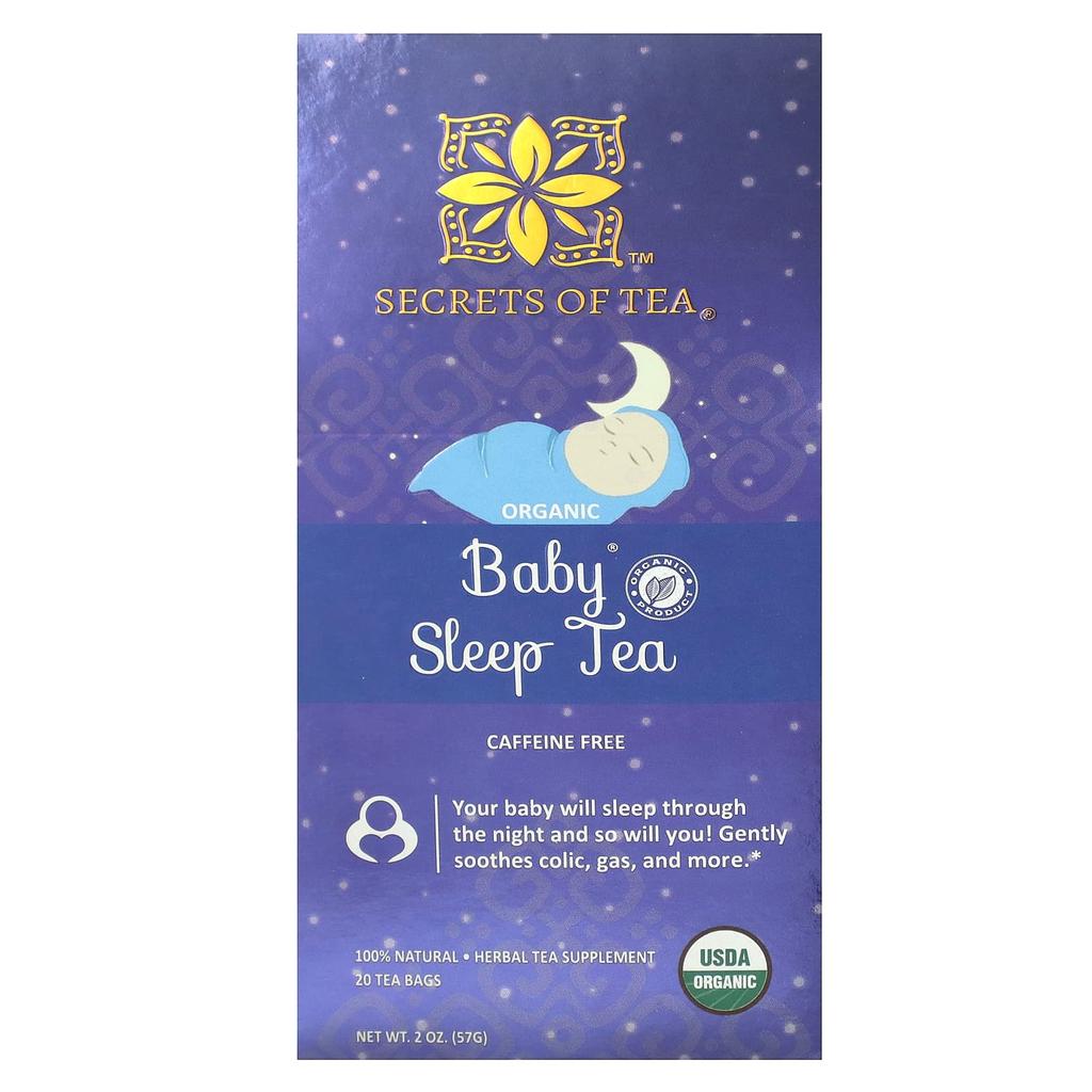 Organic Baby Sleep Tea, Caffeine Free, 20 Tea Bags, 57G (2Oz)