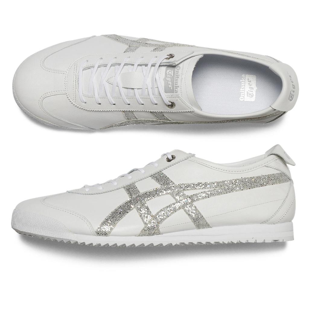 Unisex Sneakers Onitsuka Tiger Mexico 66 SD White Pure Silver Glitter White/Pure Silver