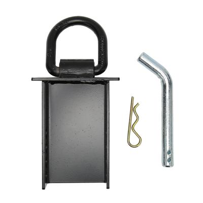 D-образное кольцо для крепления кольев прицепа, прочная сталь, рабочая нагрузка 5400 фунтов, регулируемое D-образное кольцо для крепления кольев