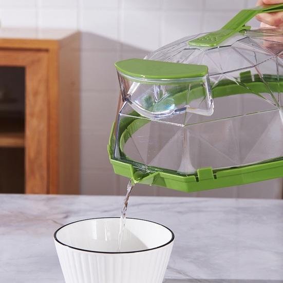 Крышка для еды в микроволновой печи с ручкой Ящик для хранения воды Термостойкий брызгозащищенный Прозрачная крышка для посуды для духовки Защита от брызг Кухонные гаджеты