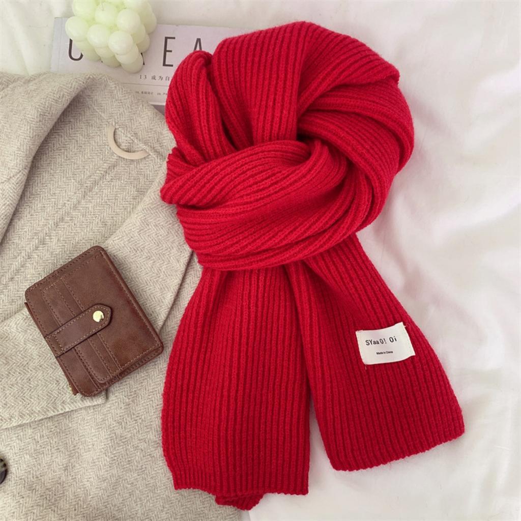 Вязаный шарф, мужской и женский стили, толстый шарф, шерстяной шарф, шерстяная шаль