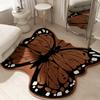 Butterfly Pattern Bedroom Decor Plush Carpet Irregular Shape Carpets for Living Room Home Thick Floor Mat Fluffy Soft Lounge Rug