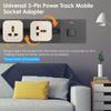 Socket Outlet 3-Pin Track Sockets Power Track Socket Outlet Versatile Electric Mobile Track Socket Power Track Adapter