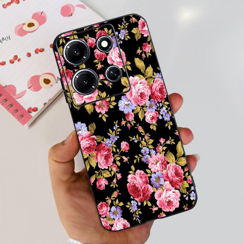 Модный Чехол-бабочка для телефона Infinix Note 30i Note30 Pro 2023 Мягкий Силиконовый ТПУ Задняя Крышка Для Infinix Note 30 Pro Note30i