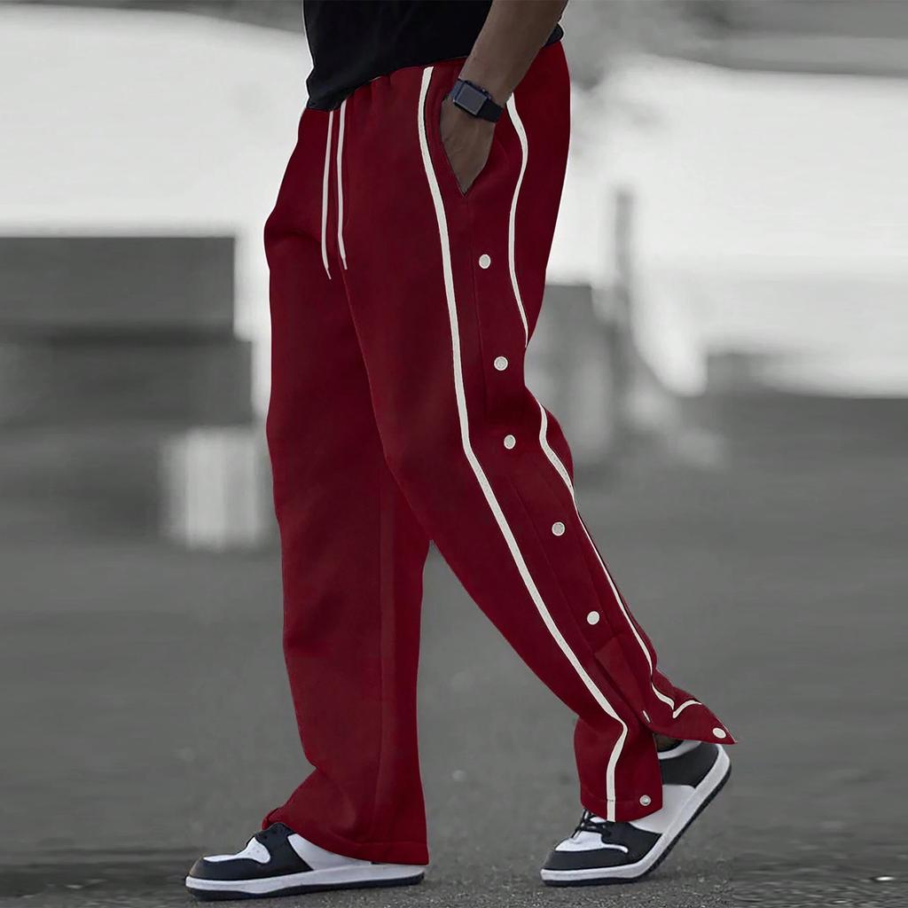 Men's Overalls Drawstring Multi Pocket Casual Pants Hiking Pants Cotton Twill Pants