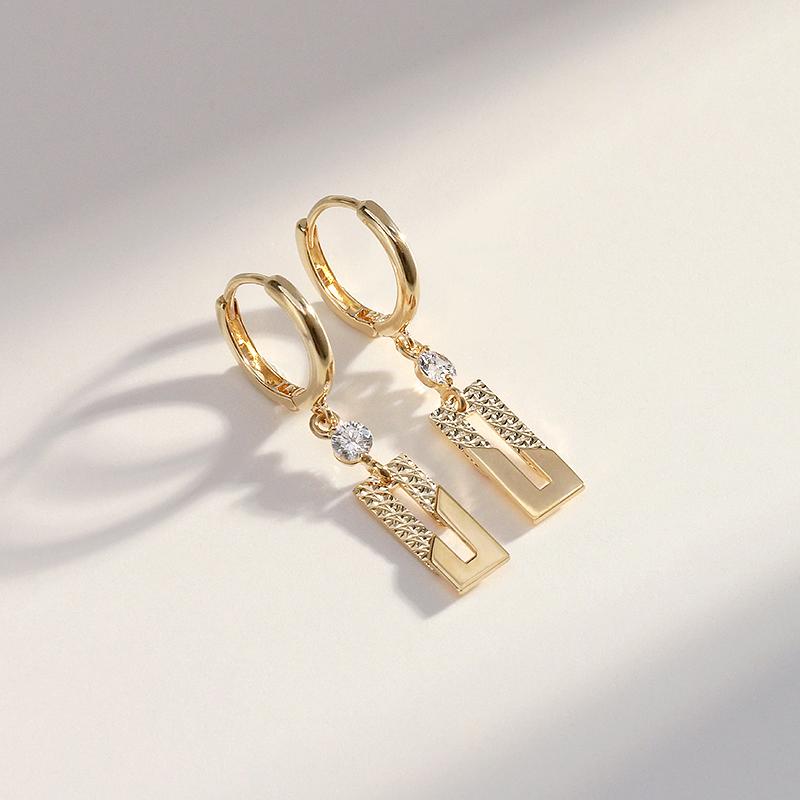 Mcel 14K/18K Wild Halfstick Earrings