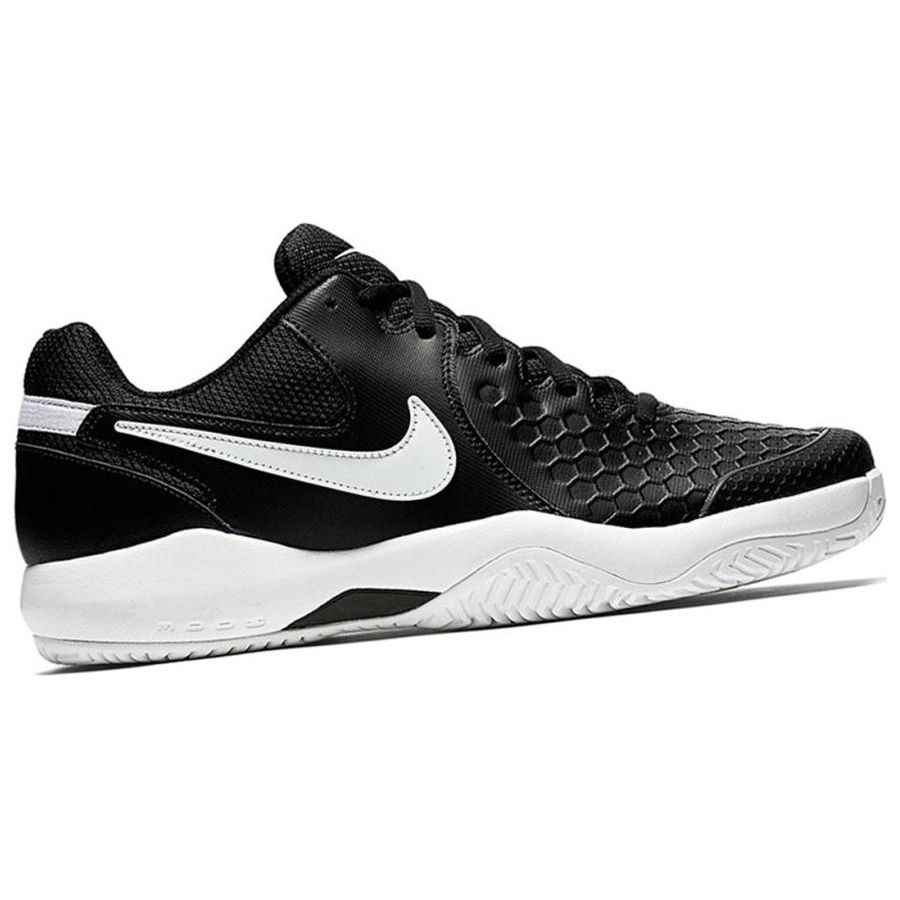 Nike Air Zoom Resistance Синтетическая кожа Амортизирующие Нескользящие Износостойкие Низкие Теннисные кроссовки Мужские кроссовки Черные 918194-010