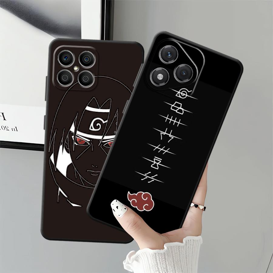Чехол для телефона Funda для Honor Magic5Lite 90 X6 8X X9a 200 400 Lite X7 X8 X5b 70 Аниме Наруто Итачи