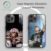 R-Rapper C-Central Cee Чехол для телефона для iPhone17,16,15,14,13,12,11 Plus,Pro Max Магнитный для Magsafe Беспроводная зарядка