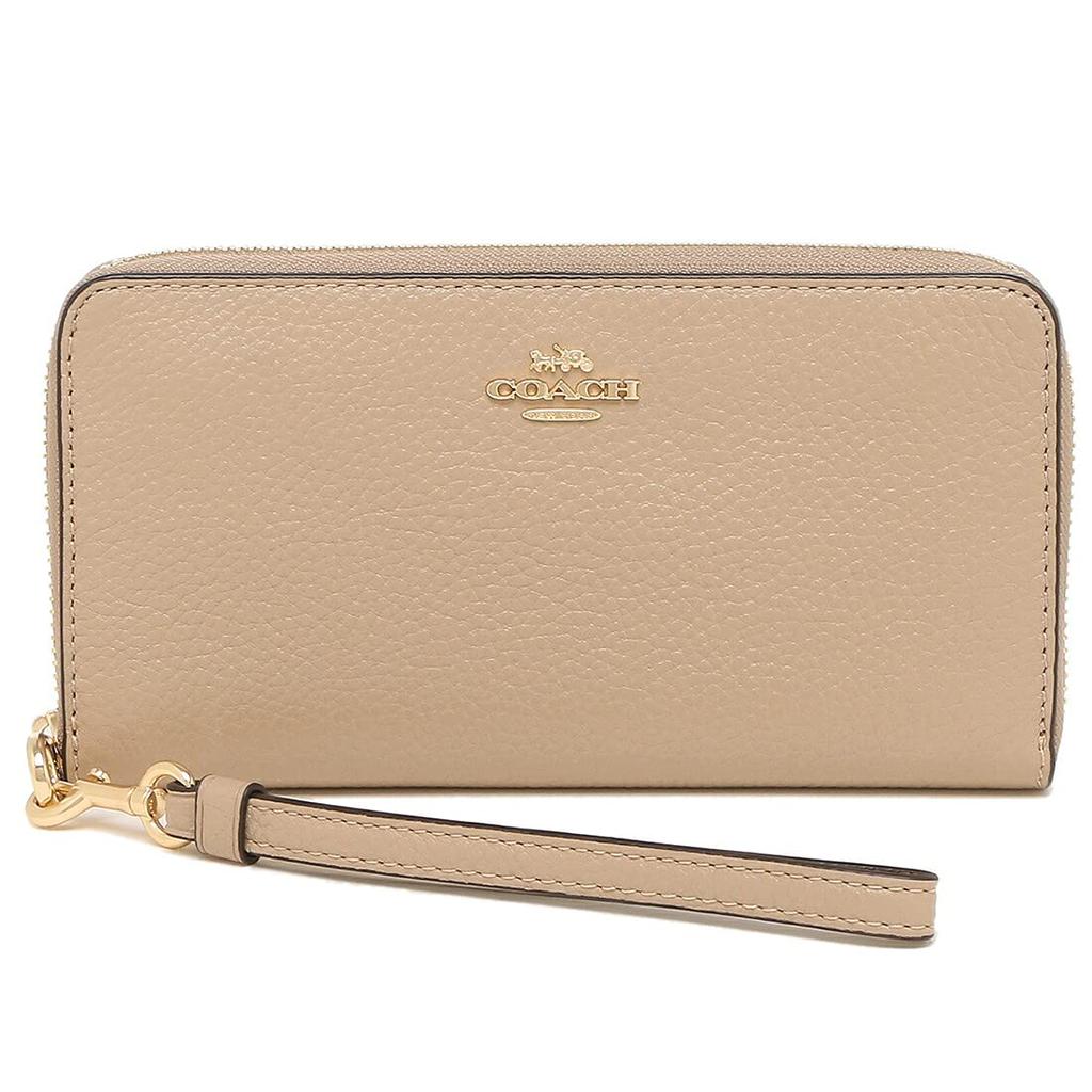 Outlet Long Wallet Beige C4451 IMTAU [Coach] Women's [Item]