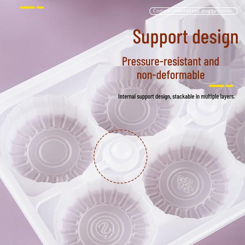Disposable 9-Compartment Siomai & Dumpling Takeaway Box