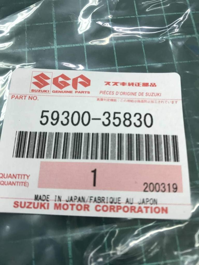 Suzuki Address V125 (K5, K6) Адрес V100/110/ZZ/Комплект сальников суппорта Stomaji и поршень 59300-35830 Капитальный ремонт и реставрация