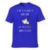 Funny Saying I Want To Sleep Lazy Ironic Cat Tshirt New Arrival Unisex Tshirts Cotton Tops Shirt Birthday
