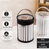 PVC Pen Holder Transparent Stationery Storage Bag Simple Makeup Brush Storage Bag  for Home