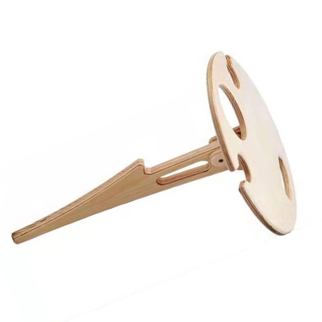 Уличный Портативный Складной Винный Столик Сад Газон Пикник Деревянная Винная Подставка Круглый Стол