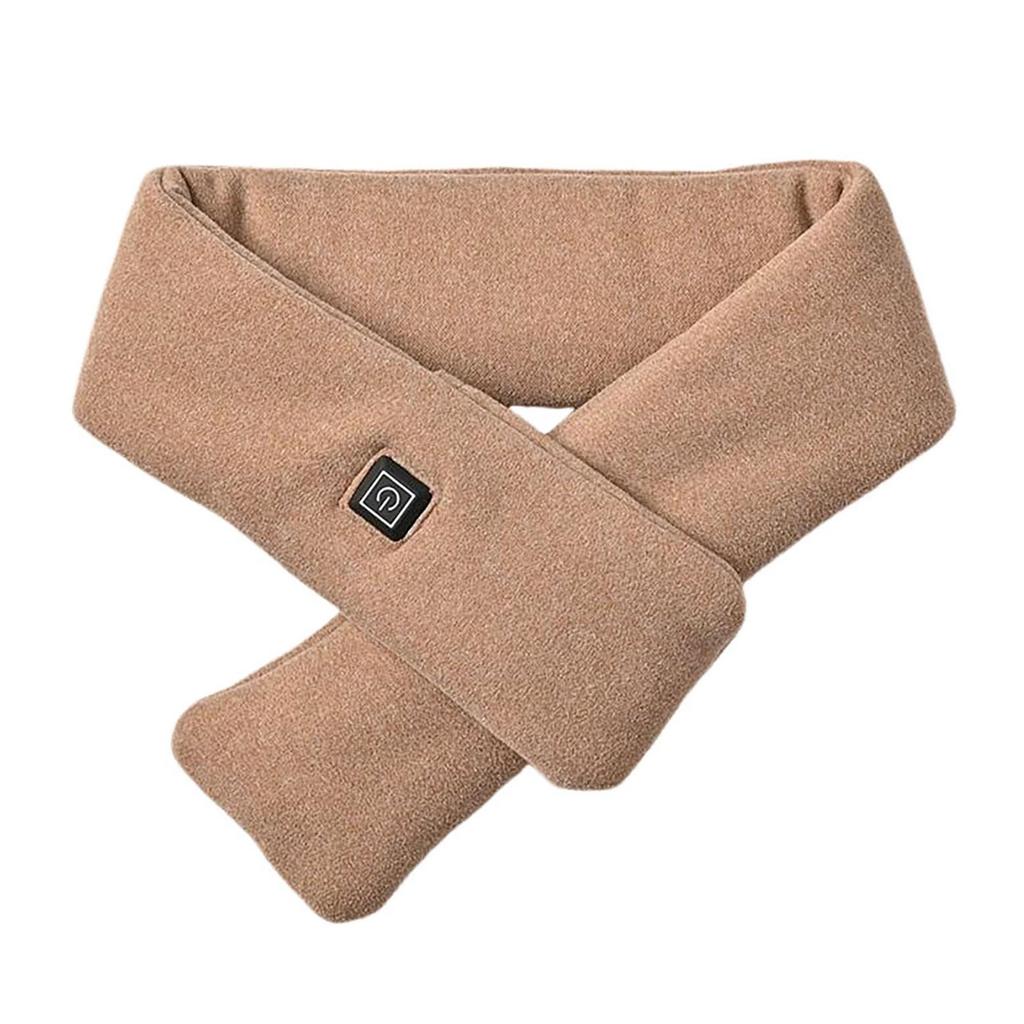 Электрический шарф с подогревом для шеи зимний теплый шарф с подогревом мягкий трехрежимный контроль температуры грелка для шеи без аккумулятора