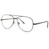 Full Rim Pilot Black Smartbuy Collection Tempe Asian Fit 790 Fashion Unisex Eyeglasses