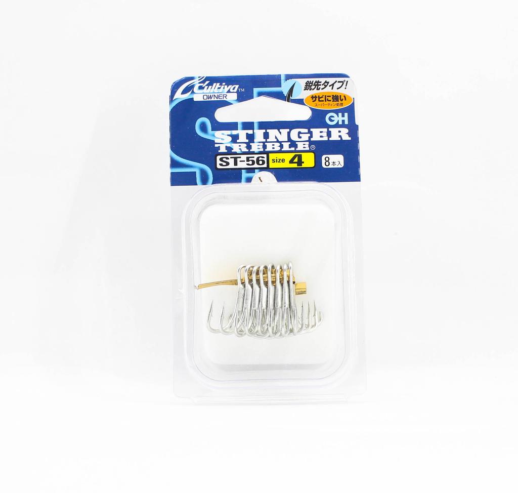 Owner ST-56 TN 3X Тройной крючок для тяжелых условий эксплуатации, размер 4 (9154)