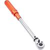 Torque Wrench, 1/2-inch Drive Click Torque Wrench 10-150ft.lb/14-204n.m, Dual-Direction Adjustable Torque Wrench Set, Mechanical Dual Range Scales
