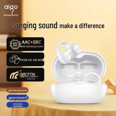 Спортивные Bluetooth-наушники Aigo с зажимом на ухо
