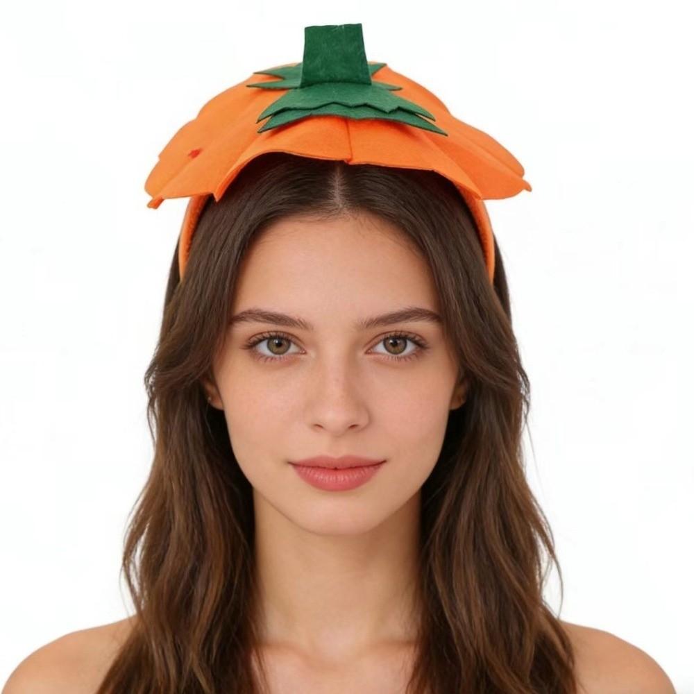 Head Hoop Halloween Pumpkin Headband Vegetables Ghost Festival Headpiece Cosplay Events