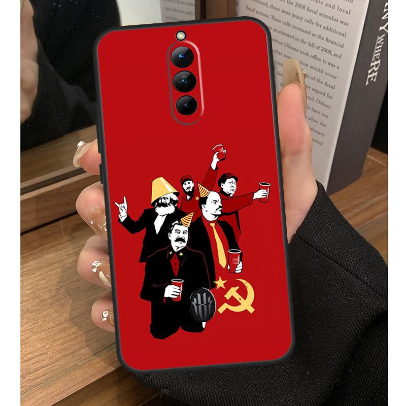 Stalin Soviet Case For Nubia Red Magic 8S 9S Pro Plus 6S 7S 6 7 Pro 6R 5G RedMagic 9 8 10 Pro Plus Coque