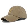 Yellowstone Dutton Ranch Hat Cross Ponytail Baseball Cap Distressed Outdoor Embroidery Sunscreen Hat Solid Color Cap