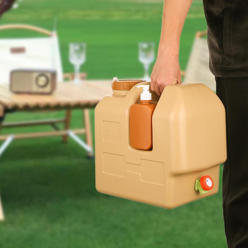 Резервуар для хранения воды с носиком и дозатором лосьона, портативный, без протечек, для походов