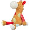 Peluche pour chien - TRIXIE - Cheval à rapiécer - Beige/Rouge - Interactif - Durable
