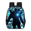 Kids School Backpack Elementary Students Large Capacity Oxford Fabric Bag With Ergonomic Back Support Cartoon Print