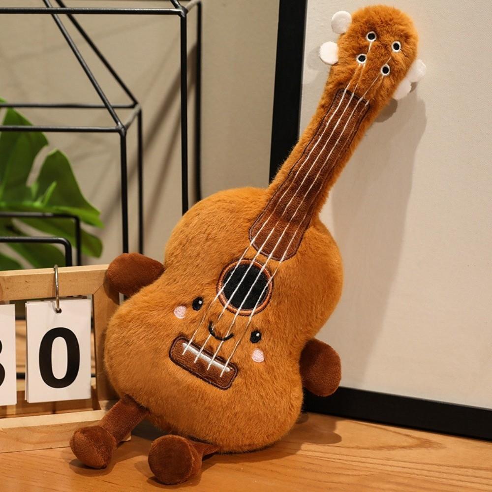 Мягкая игрушка Пианино Плюшевая игрушка Мягкая Гитара Барабан Плюшевая игрушка Музыкальный инструмент Плюшевая кукла Домашний декор