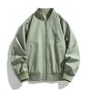 Fattened Plus Size Spring and Autumn New Flight Jacket Trendy Versatile Casual Loose Tooling Baseball Collar Jacket Men