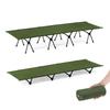 Folding Camping Cot with Leg Extenders Portable Camping Sleeping Cot Outdoor Bed for