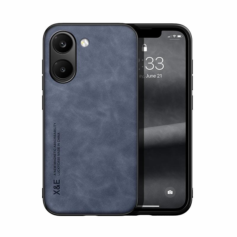 For Xiaomi POCO X8 Pro X8 Pro Max Case Shockproof Leather Texture Silky Feel Cover With Magnetic Attaction inside