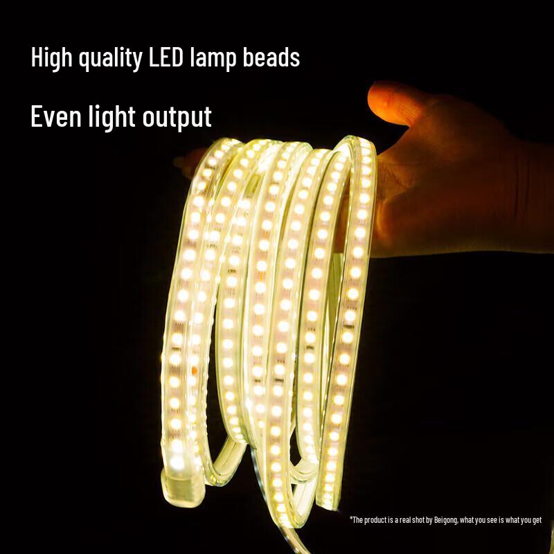 Beigong 220V 6W/m High Brightness LED Strip Light