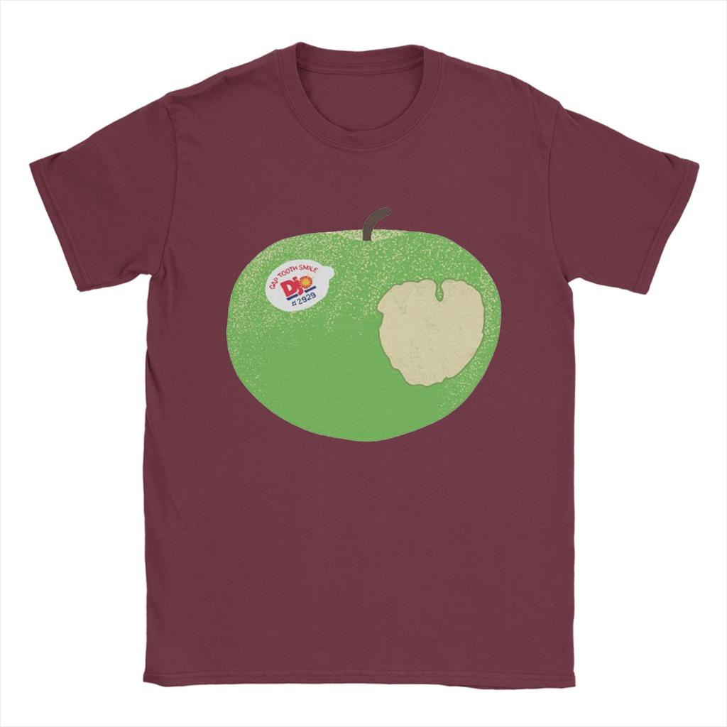 Djo Apple T Shirts Unisexs Cotton Amazing TShirt Round Neck Tee Shirt Short Sleeve Clothes Adult