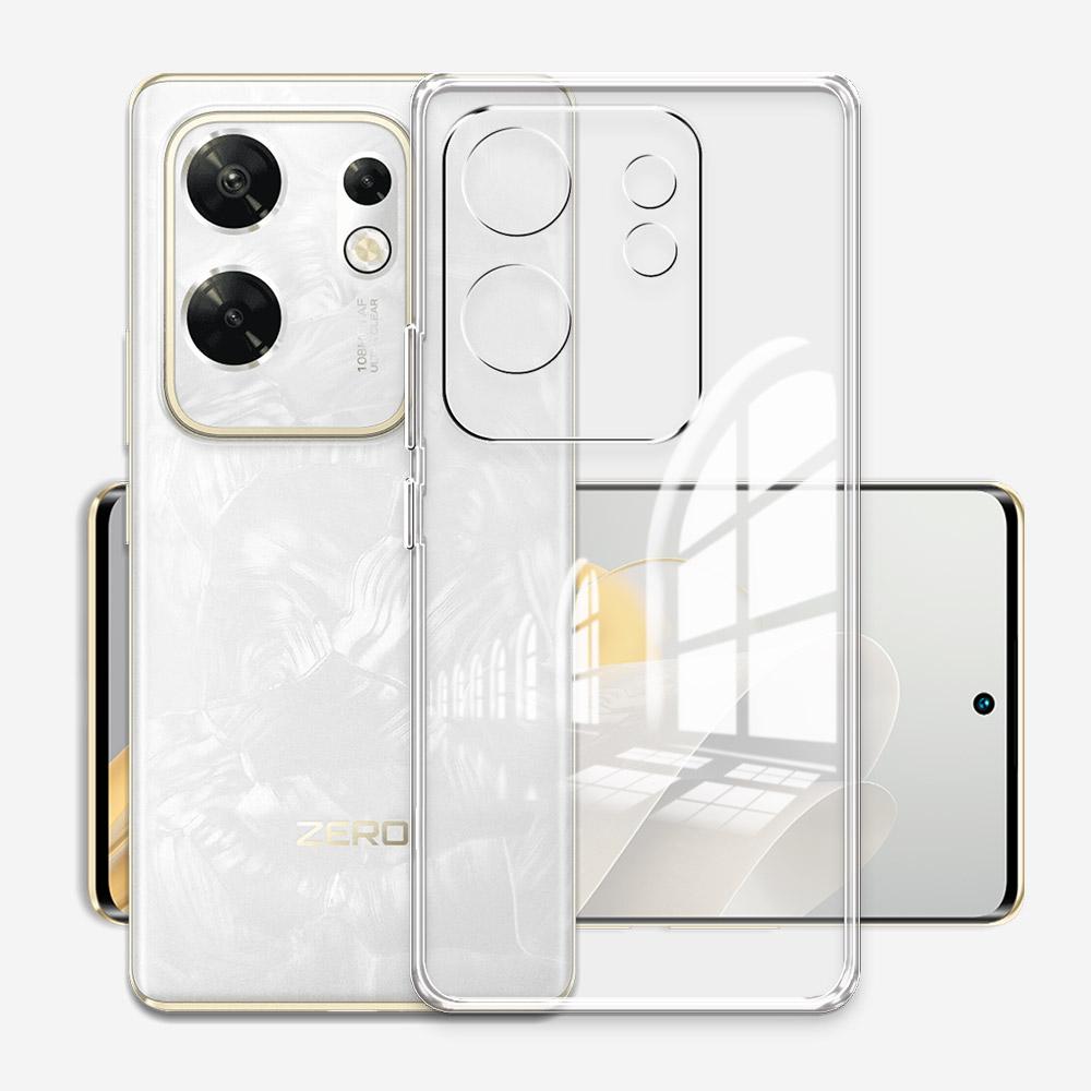 Для Infinix Zero 30 4G чехол модный прозрачный мягкий силиконовый бампер чехол для телефона для Infinix Zero 30 5G прозрачный противоударный чехол