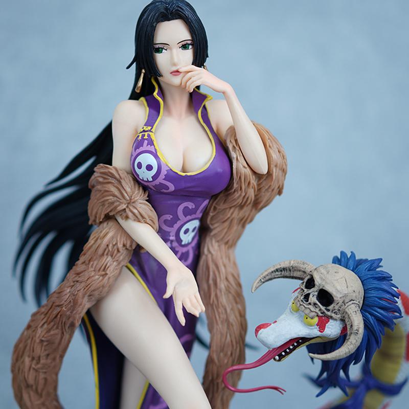 Идеальная Фигурка One Piece В Наличии Змеиная Цзи Женская Императрица Ручной Работы 37см Анимация Резонанс Украшения Коллекционная Фигурка Руки