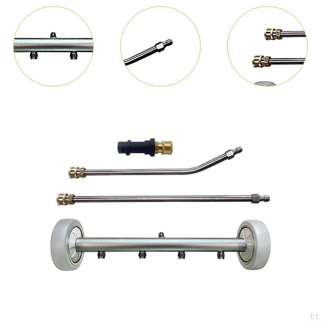 Мойка высокого давления для днища автомобиля, Сверхмощный распылитель Эффективная Многофункциональная мойка под автомобилем