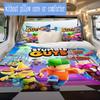 Stumble Guys theme pattern Pattern Bedding,Quilt Set Quilt Cover Pillowcase Home Birthday Gift (1*duvet cover+2*pillowcase,without core)XSJT0917190
