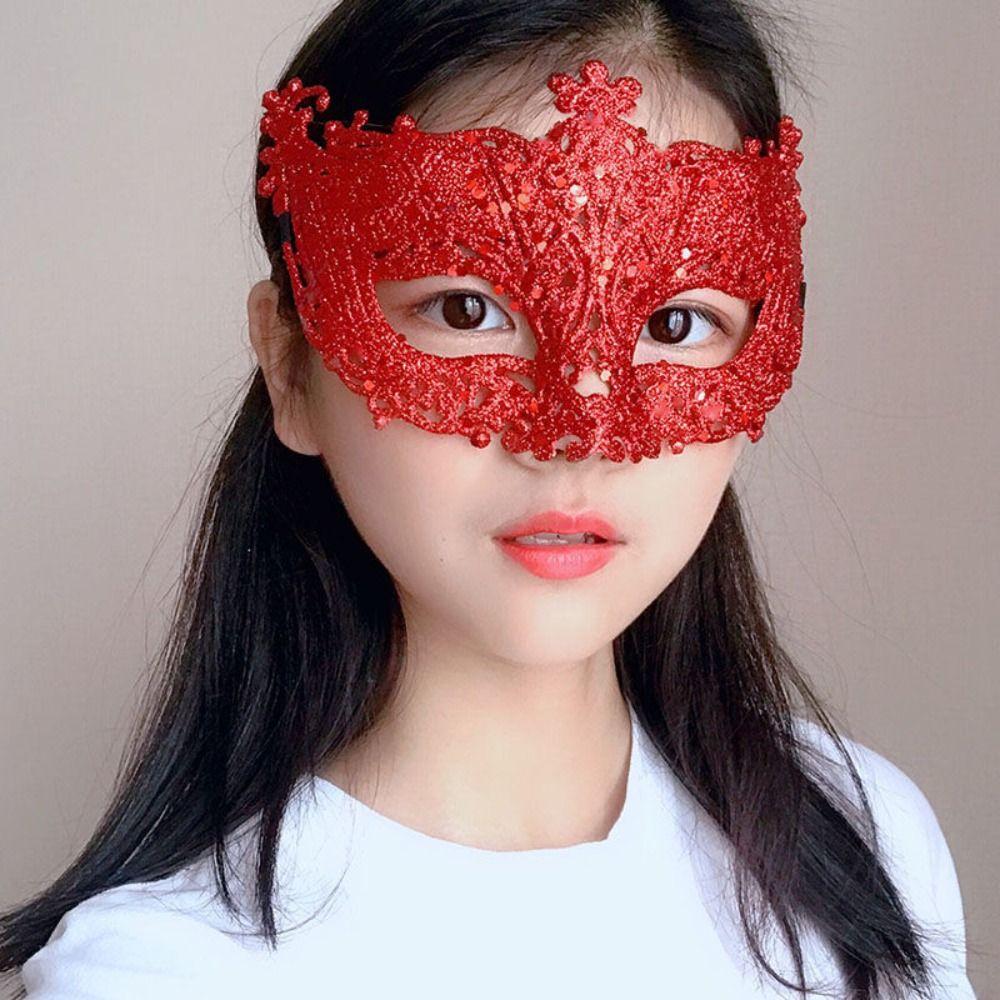 Костюм Маска для глаз Косплей Реквизит для выпускного вечера Маскарадная кружевная маска Венецианская маска Товары для вечеринок Танцевальные маски