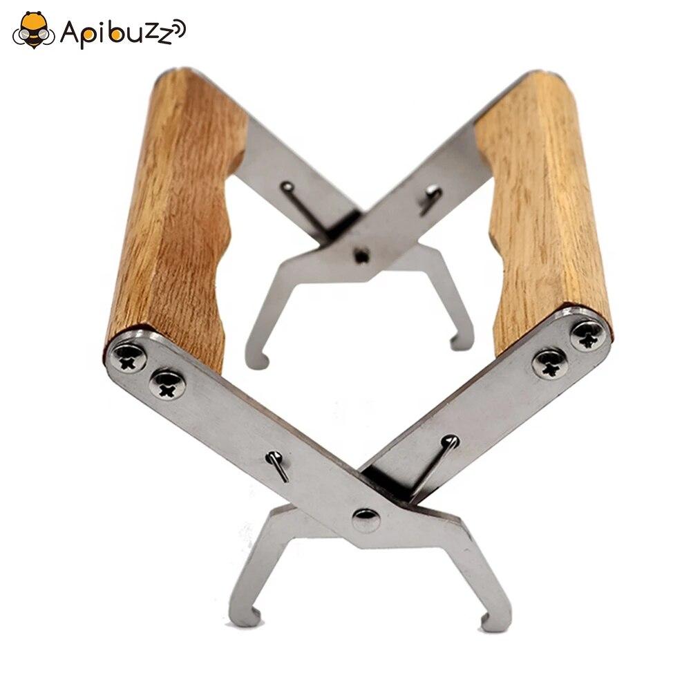 Держатель пчелиной рамки с деревянной ручкой - Аксессуары для ульев - Товары для пчеловодства - Инструменты для пчел