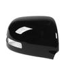 Rearview Mirror Cap High Strength Gloss Black Door Mirror Cover Replacement for Mitsubishi