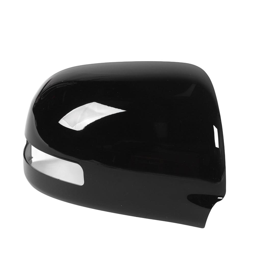 Rearview Mirror Cap High Strength Gloss Black Door Mirror Cover Replacement for Mitsubishi