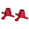 Aluminum Alloy Front Knuckle Arms Steering Cup for Tamiya TT02 110 RC Car Upgrade PartsRed